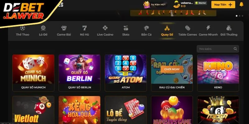 Nhà cái Debet thật có năng lực sắp xếp và quản lý